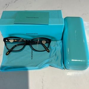 Tiffany & Co. Eyeglasses. Box and material case included.